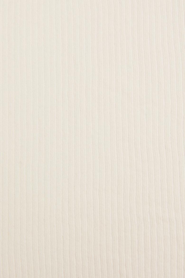 Erkek Comfort Fit Bisiklet Yaka Krem Tişört - 50326967044