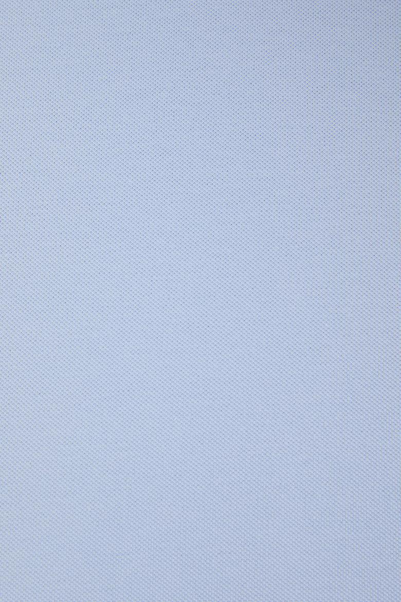 Erkek Slim Fit  Polo Yaka Açık Mavi Basic Tişört - 50322347298