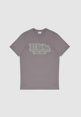 Erkek Regular Fit Bisiklet Yaka Gri Tişört - 50322422001