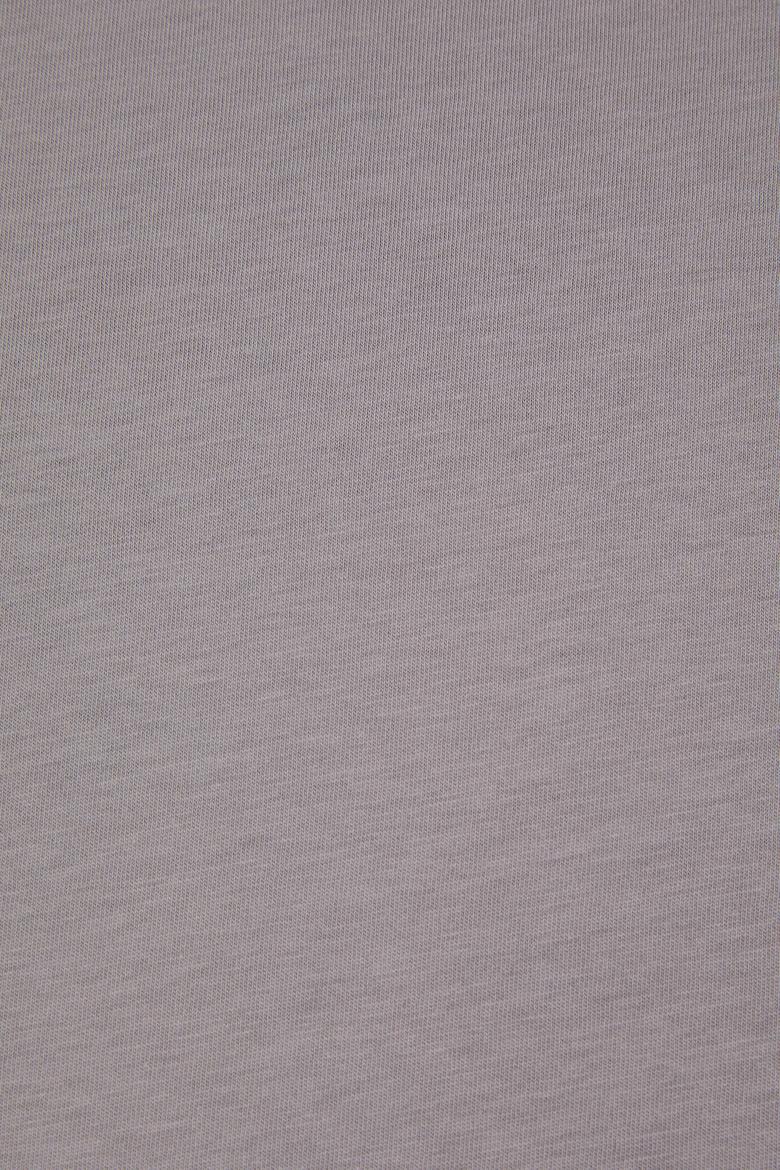 Erkek Regular Fit Bisiklet Yaka Gri Tişört - 50322422001