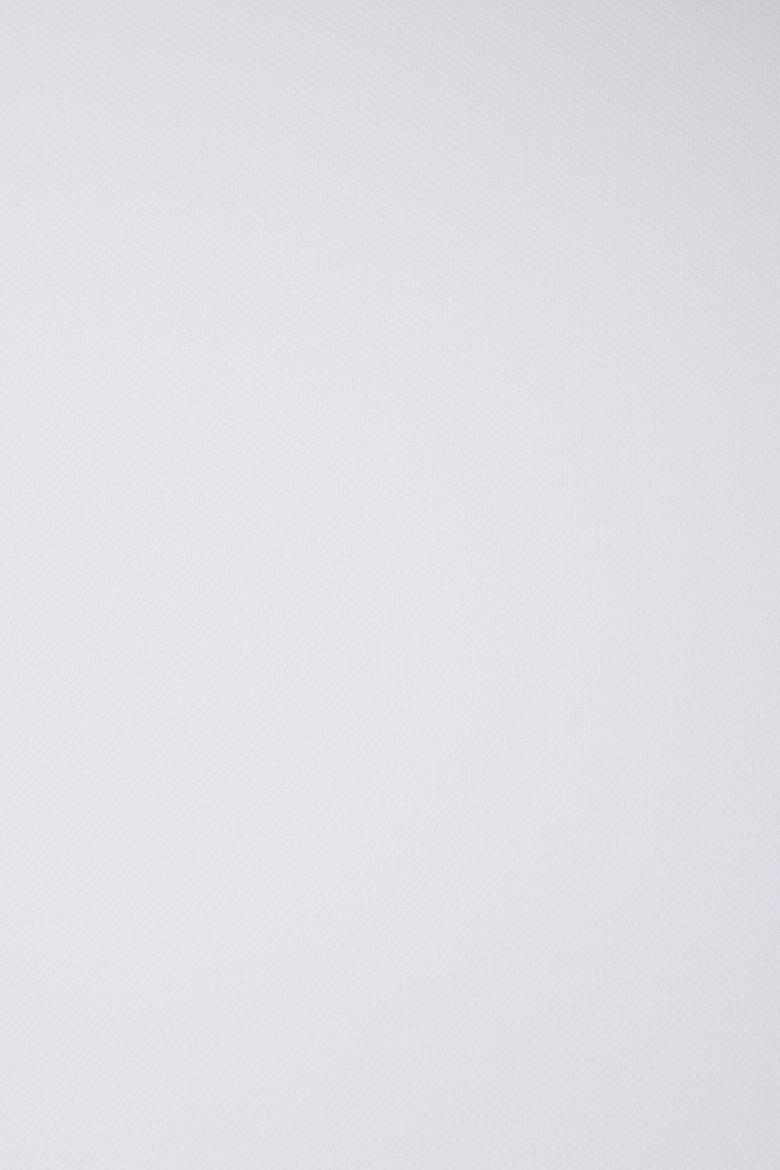 Erkek Slim Fit Polo Yaka Beyaz Basic Tişört - 50324998007