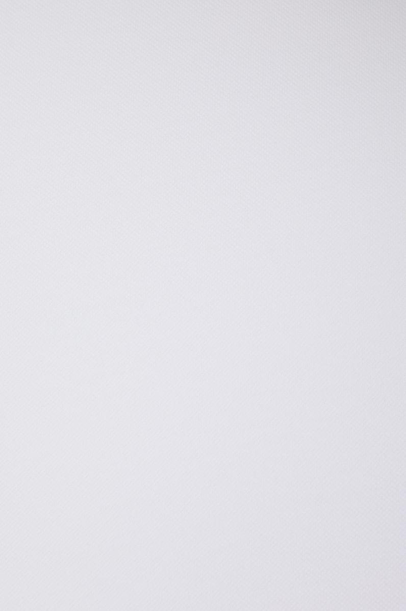 Erkek Slim Fit Polo Yaka Beyaz Basic Tişört
