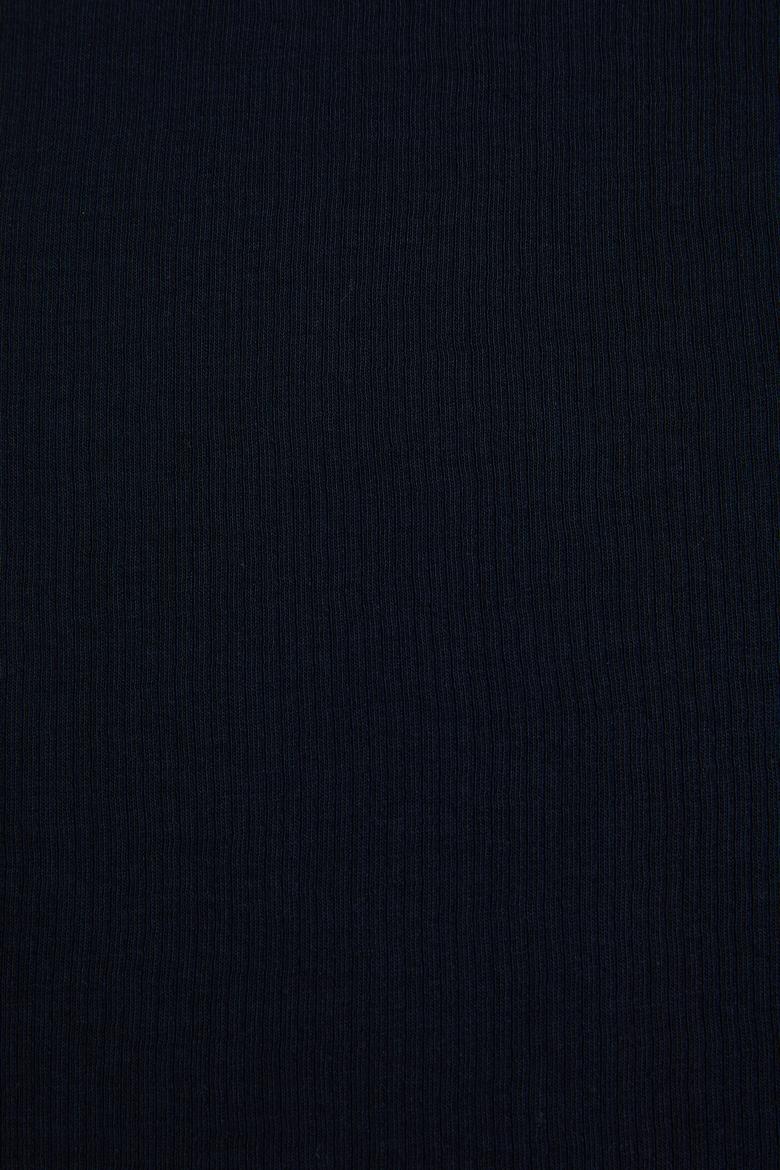 Erkek Comfort Fit Bisiklet Yaka Lacivert Tişört - 50326967022