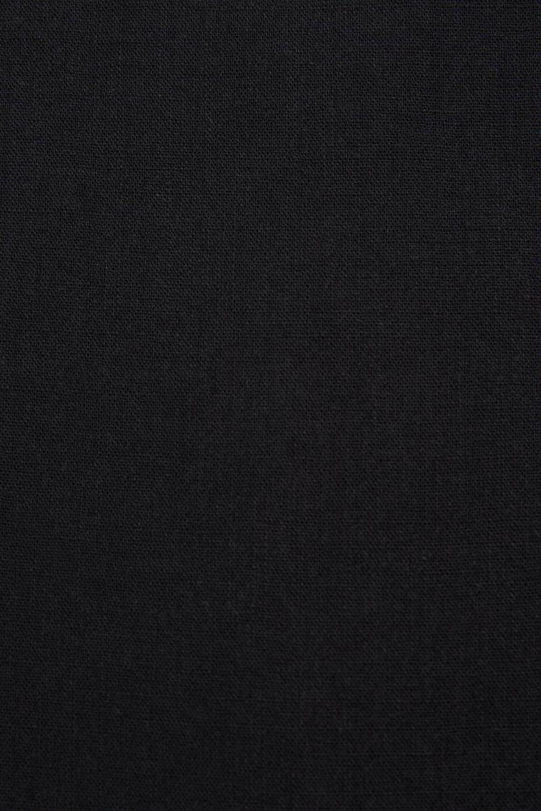 Erkek Siyah Uzun Kollu Basic Gömlek - 50320255037