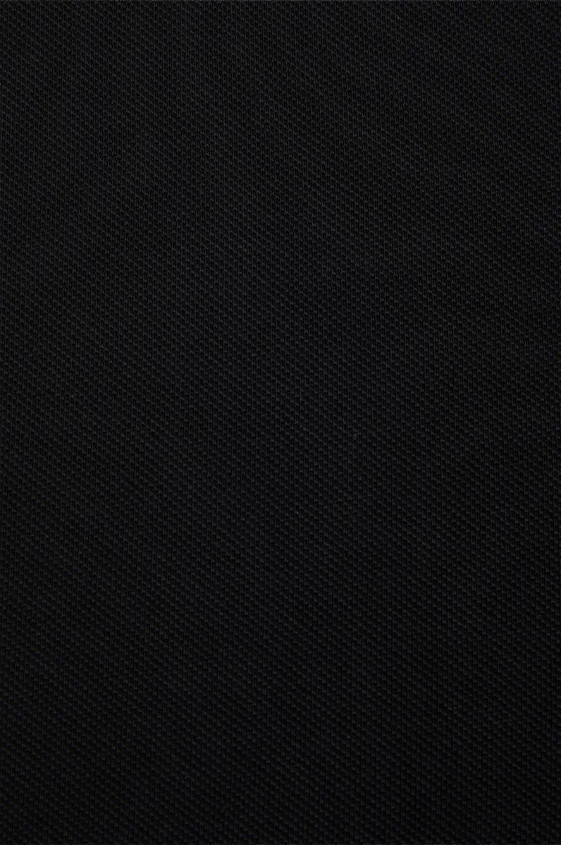 Erkek Slim Fit Polo Yaka Siyah Basic Tişört