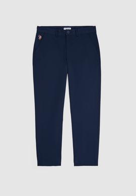 Erkek Lacivert Regular Fit Kanvas Pantolon - 50322310220
