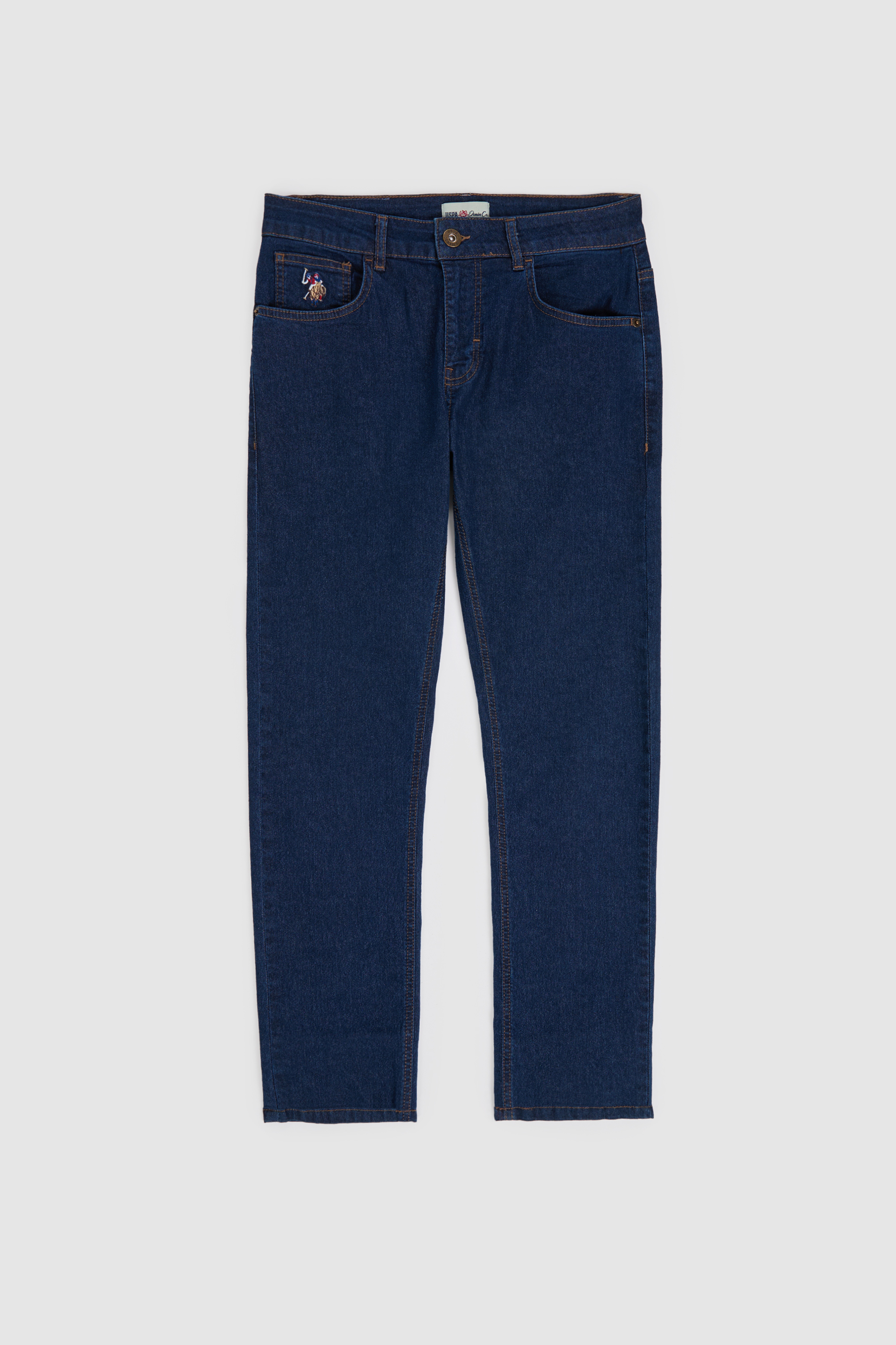 Erkek Mavi Slim Fit Jean Pantolon - Image 7
