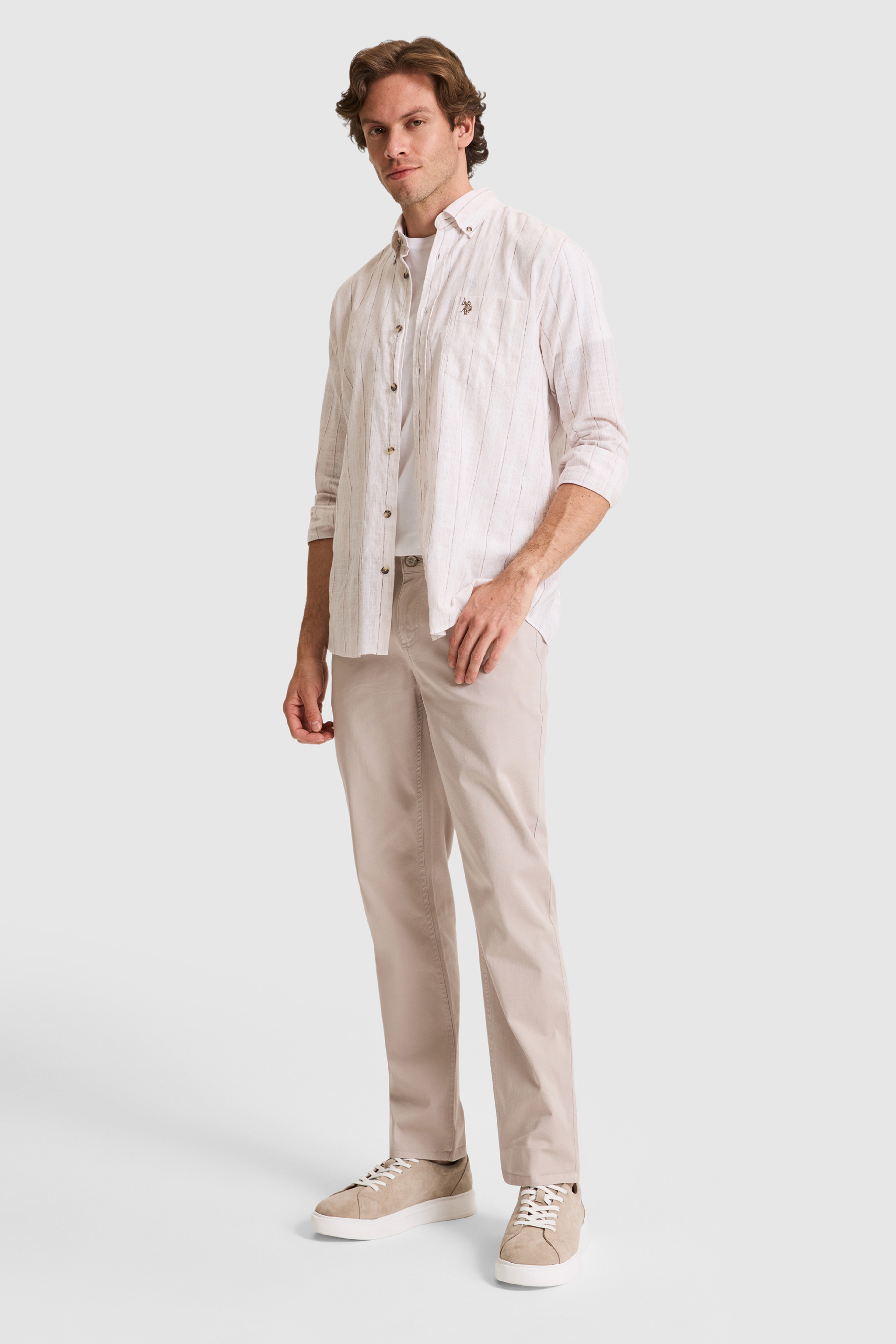 Erkek Taş Kanvas Pantolon - Image 3