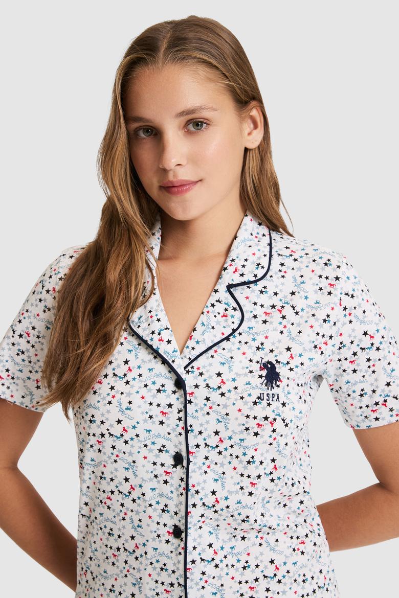 Kadın Ekru Pijama Takımı - 50326525004