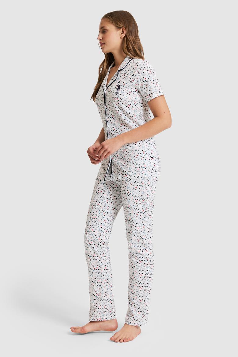 Kadın Ekru Pijama Takımı - 50326525004