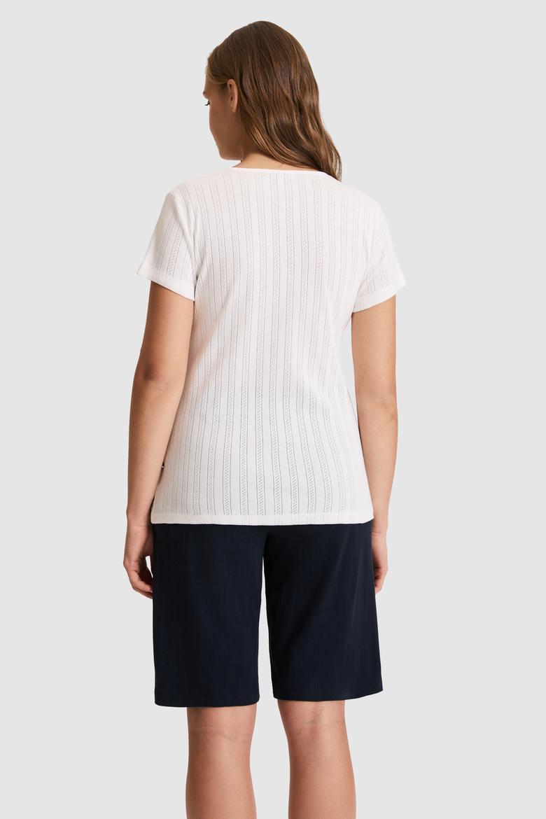 Kadın Ekru Pijama Takımı - 50326532003