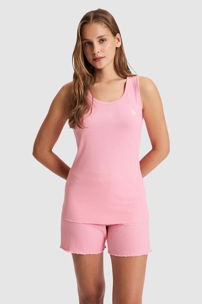 Kadın Pembe Pijama Takımı