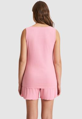 Kadın Pembe Pijama Takımı - 50326536009