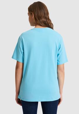 Kadın Aqua Bisiklet Yaka Basic Tişört - 50321690009