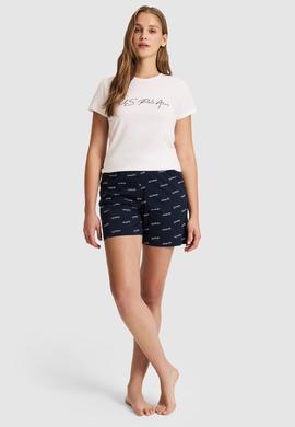 Kadın Ekru Pijama Takımı - 50326522005