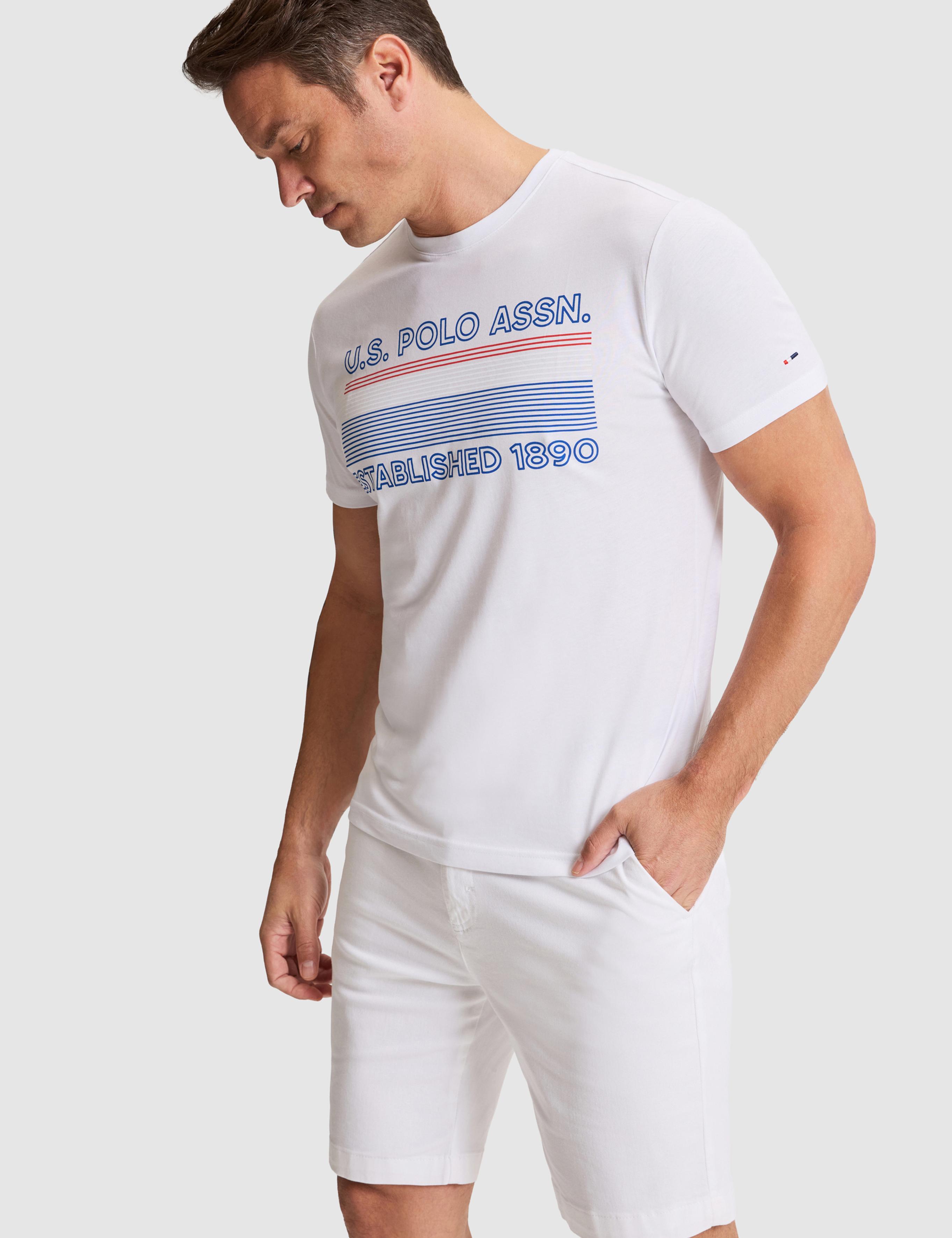 تی شرت یقه گرد رگولار مردانه یو اس پولو | U.S. Polo Assn. - تصویر 4