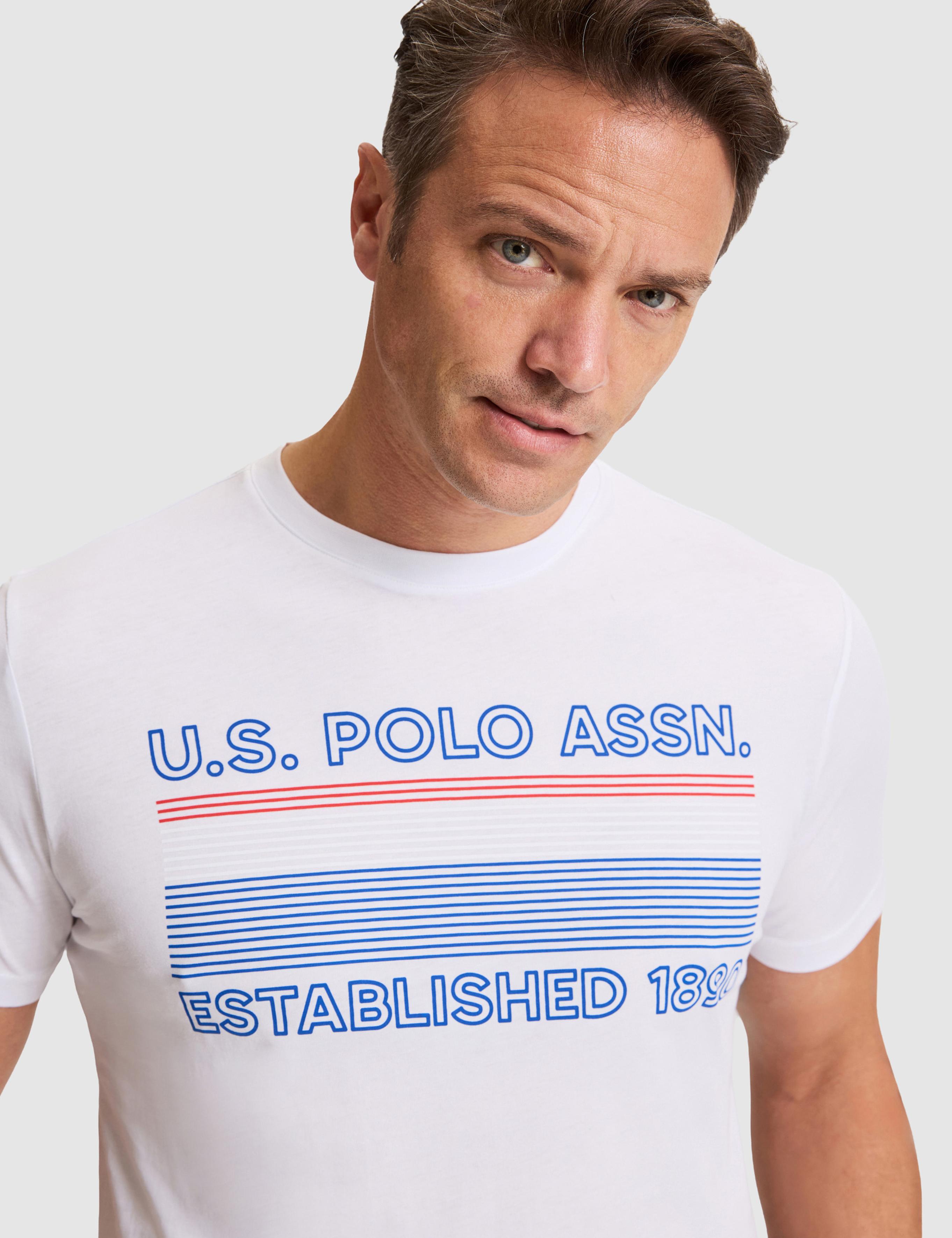 تی شرت یقه گرد رگولار مردانه یو اس پولو | U.S. Polo Assn. - تصویر 2