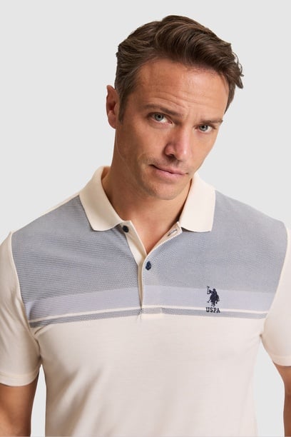 Erkek Lacivert Regular Fit Polo Yaka Tişört