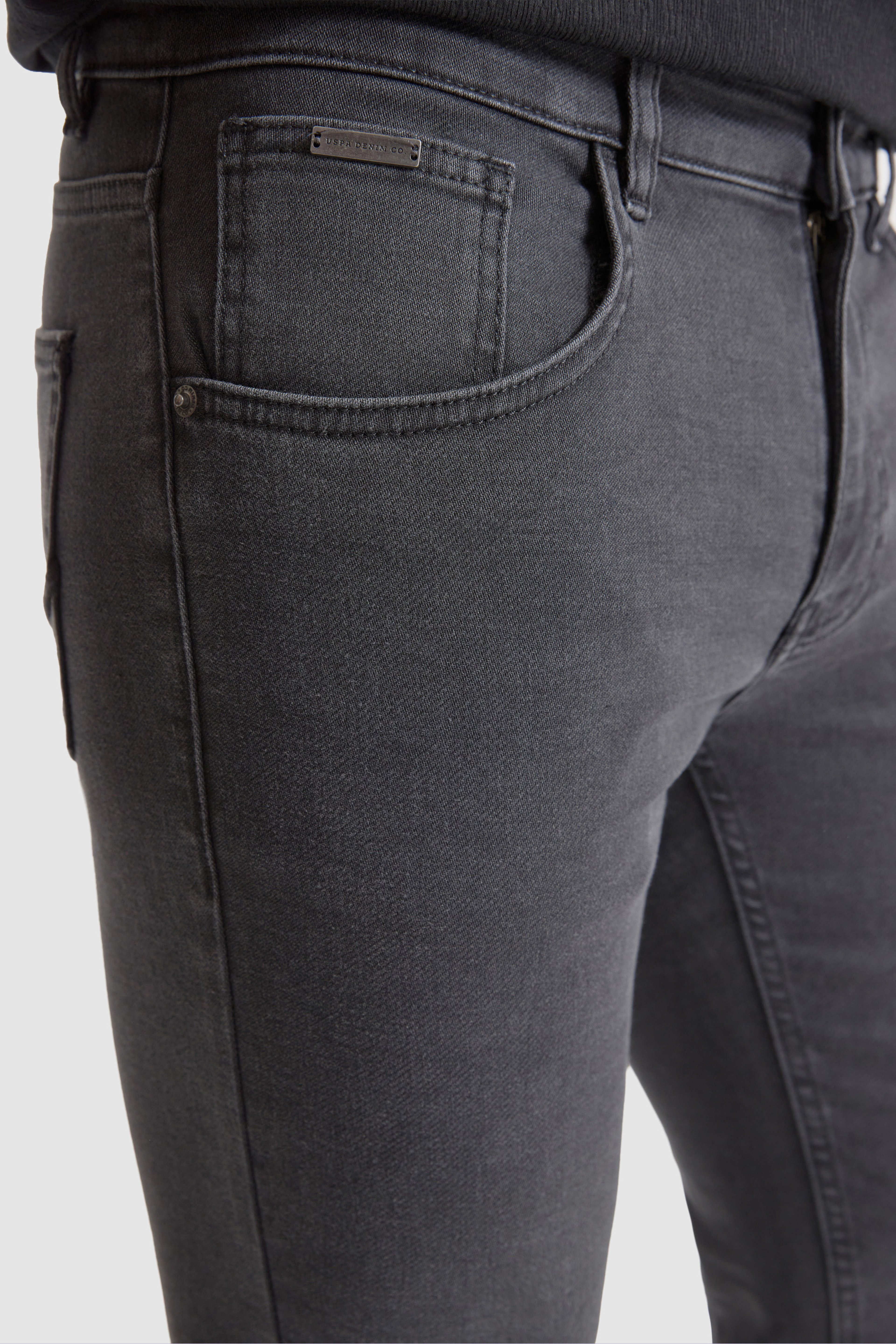 Erkek Siyah Jean Pantolon