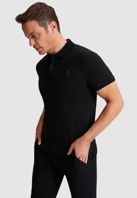Erkek Siyah Basic Tişört - 50322303067