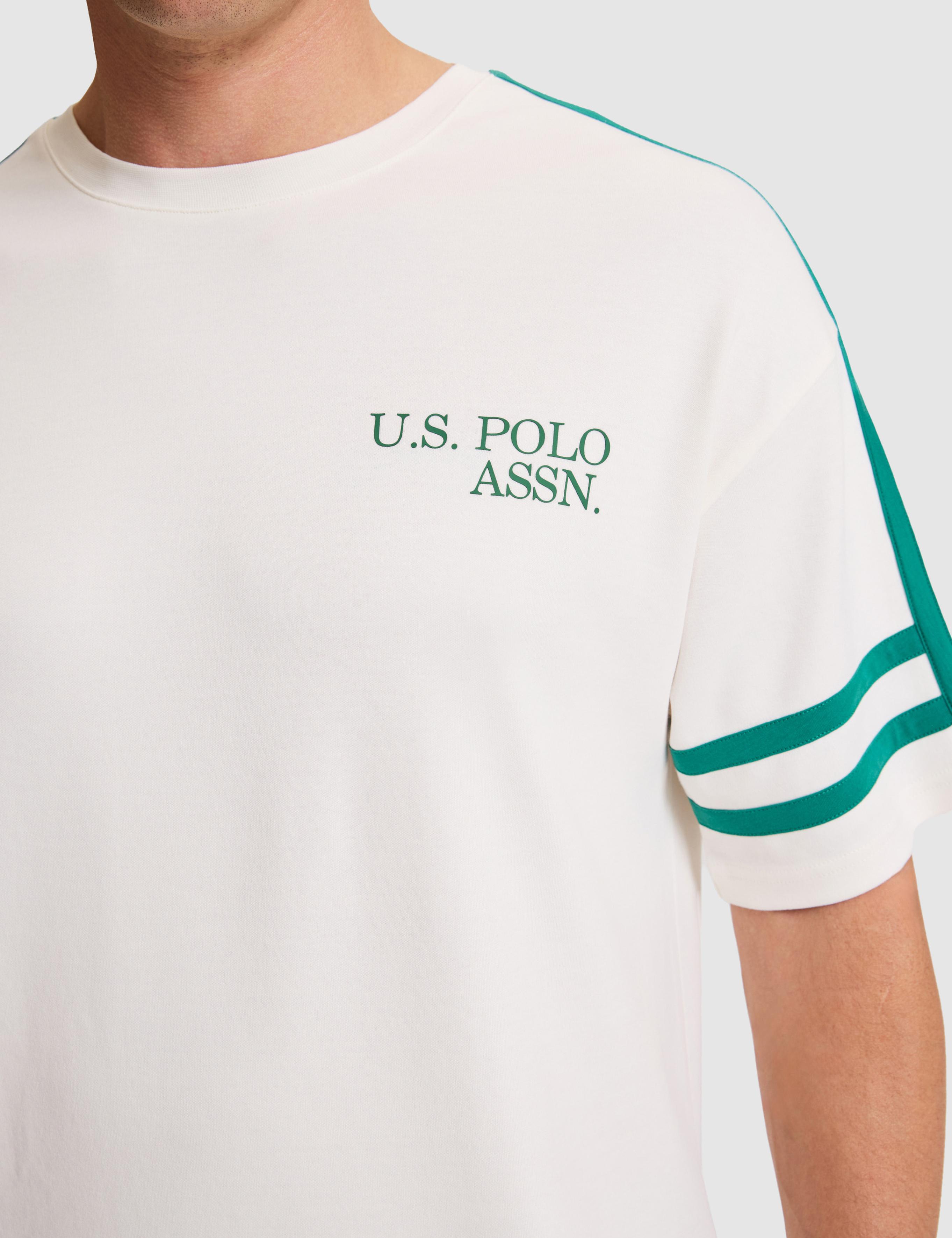 تی شرت یقه گرد ریلکس مردانه یو اس پولو | U.S. Polo Assn. - تصویر 6