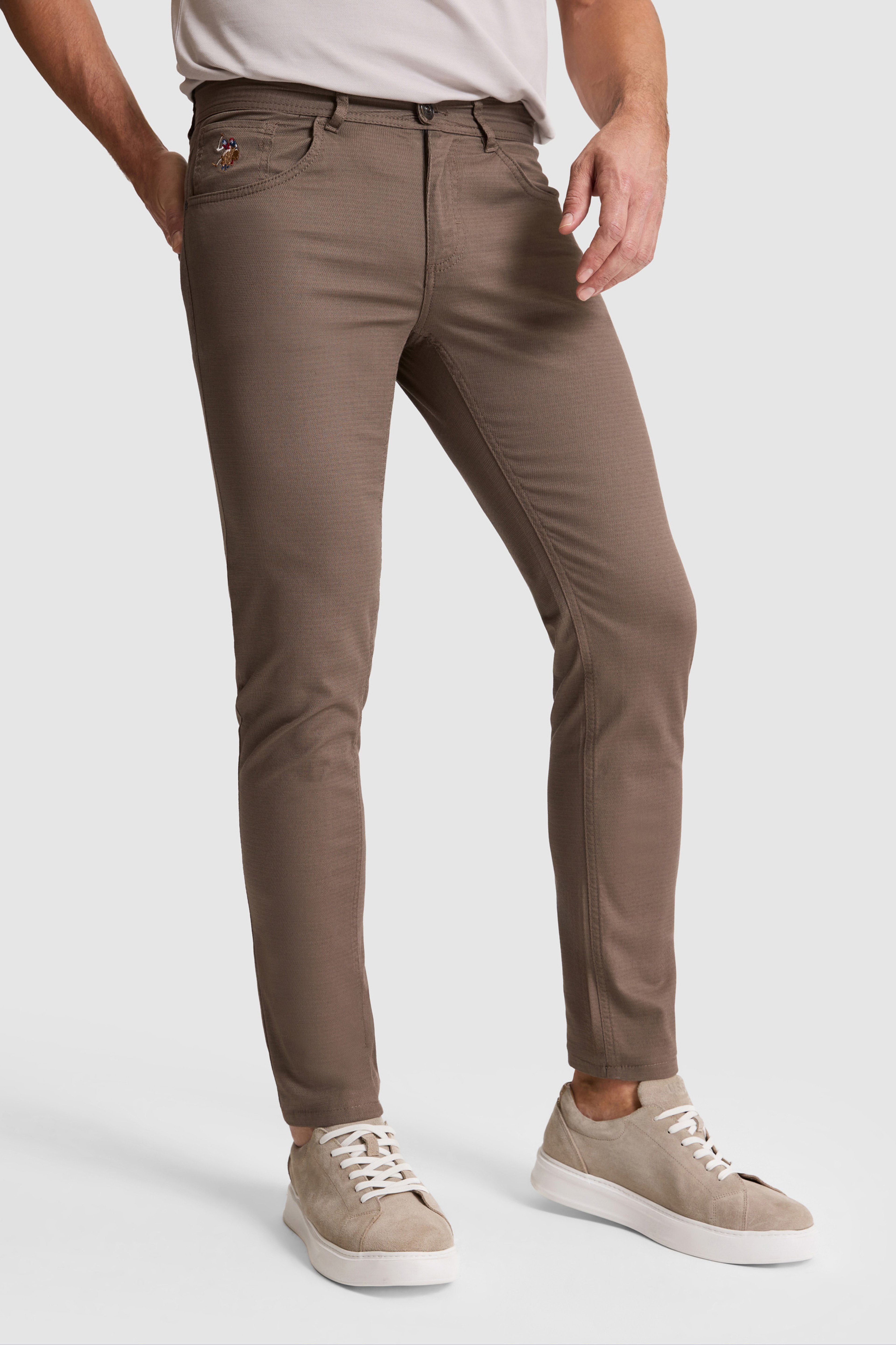 Erkek Vizon Kanvas / Chino Pantolon - Image 4