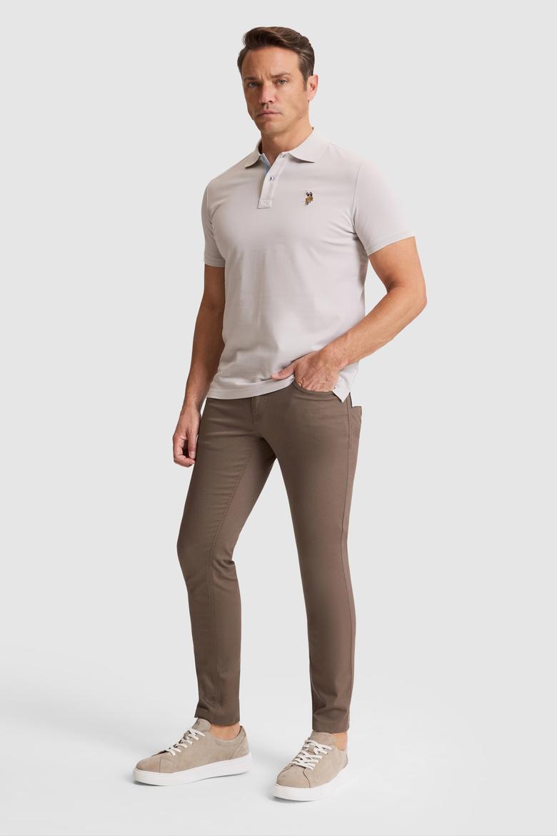 Erkek Vizon Kanvas / Chino Pantolon