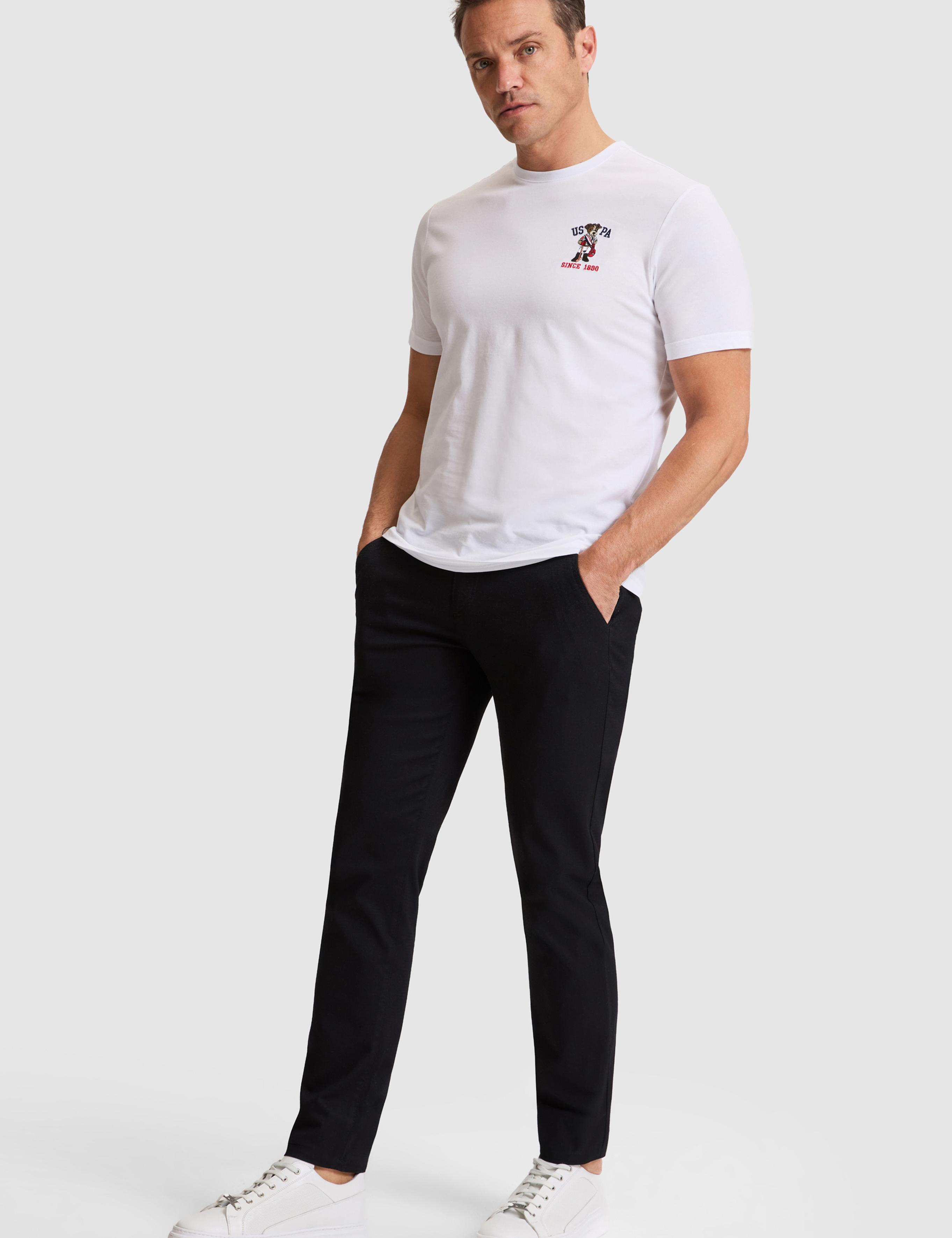 تی شرت یقه گرد رگولار مردانه یو اس پولو | U.S. Polo Assn. - تصویر 4