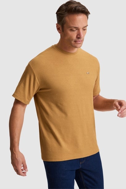 Erkek Coconut Comfort Fit Bisiklet Yaka Tişört