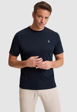 Erkek Koyu Lacivert Basic Tişört - 50324944021