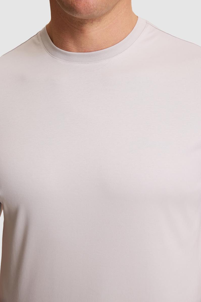 Erkek Açık Gri Basic Tişört