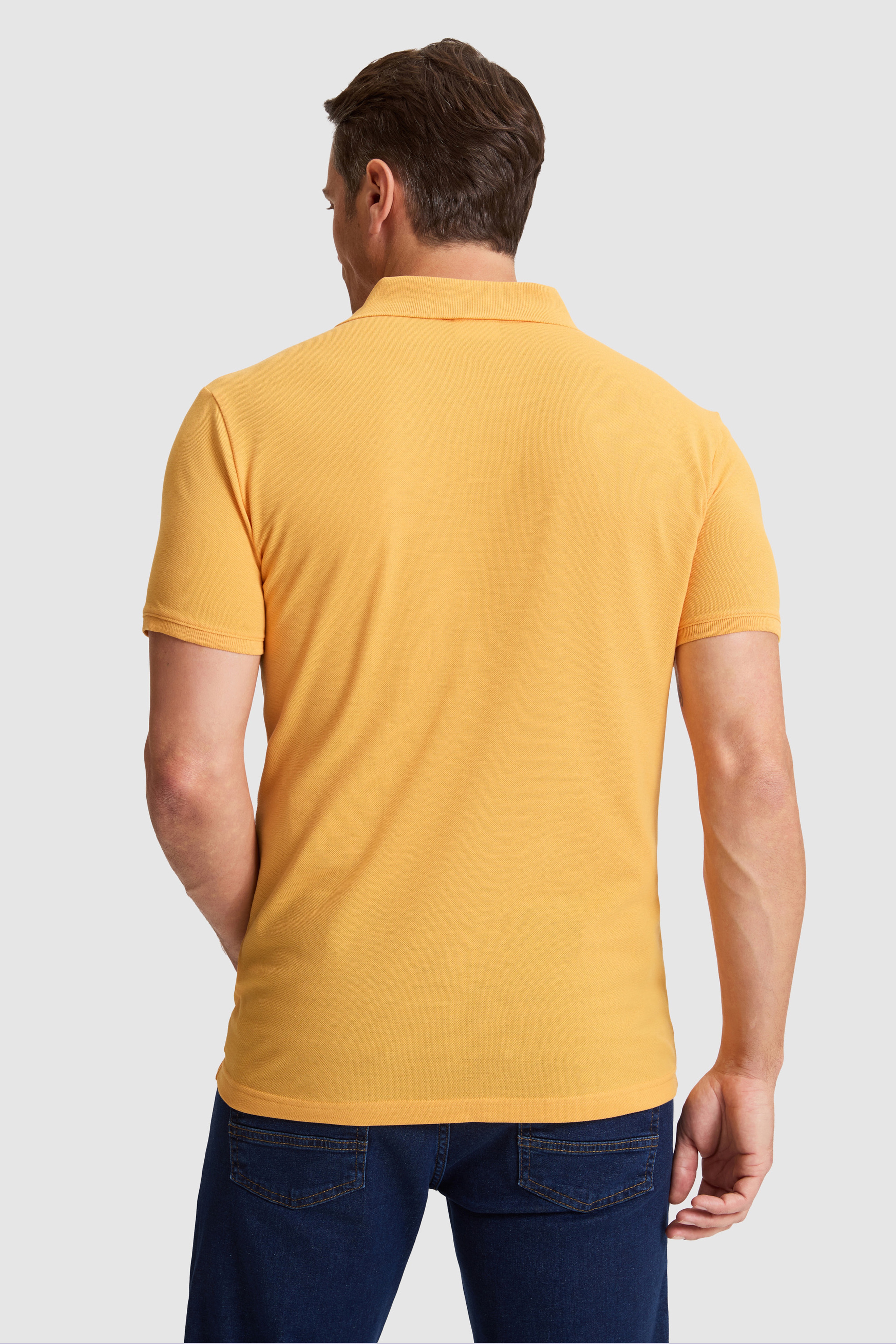 Erkek TURUNCU Basic Tişört - Image 5
