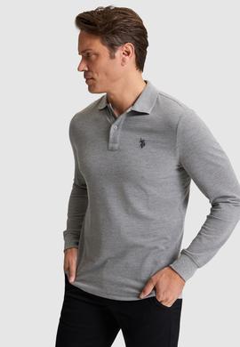 Erkek Gri Melanj Basic Sweatshirt - 50289051018