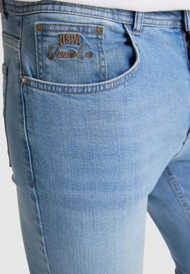 Erkek Açık Mavi Jean Pantolon - 50321486018