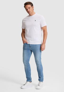Erkek Açık Mavi Jean Pantolon - 50321486018