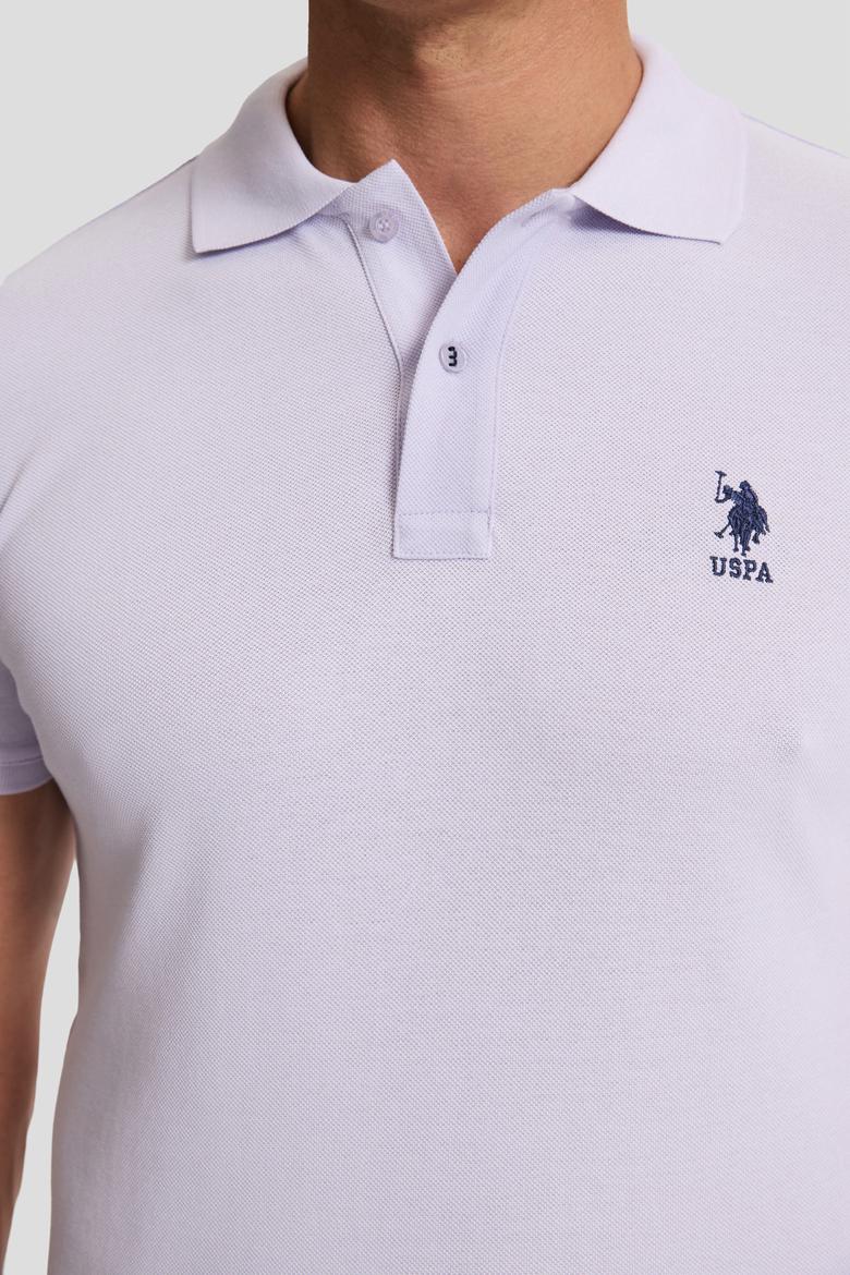 Erkek Lila Basic Tişört - 50322304122