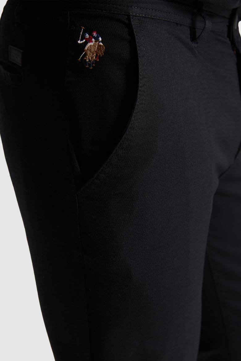 Erkek Siyah Kanvas / Chino Pantolon - 50322310283