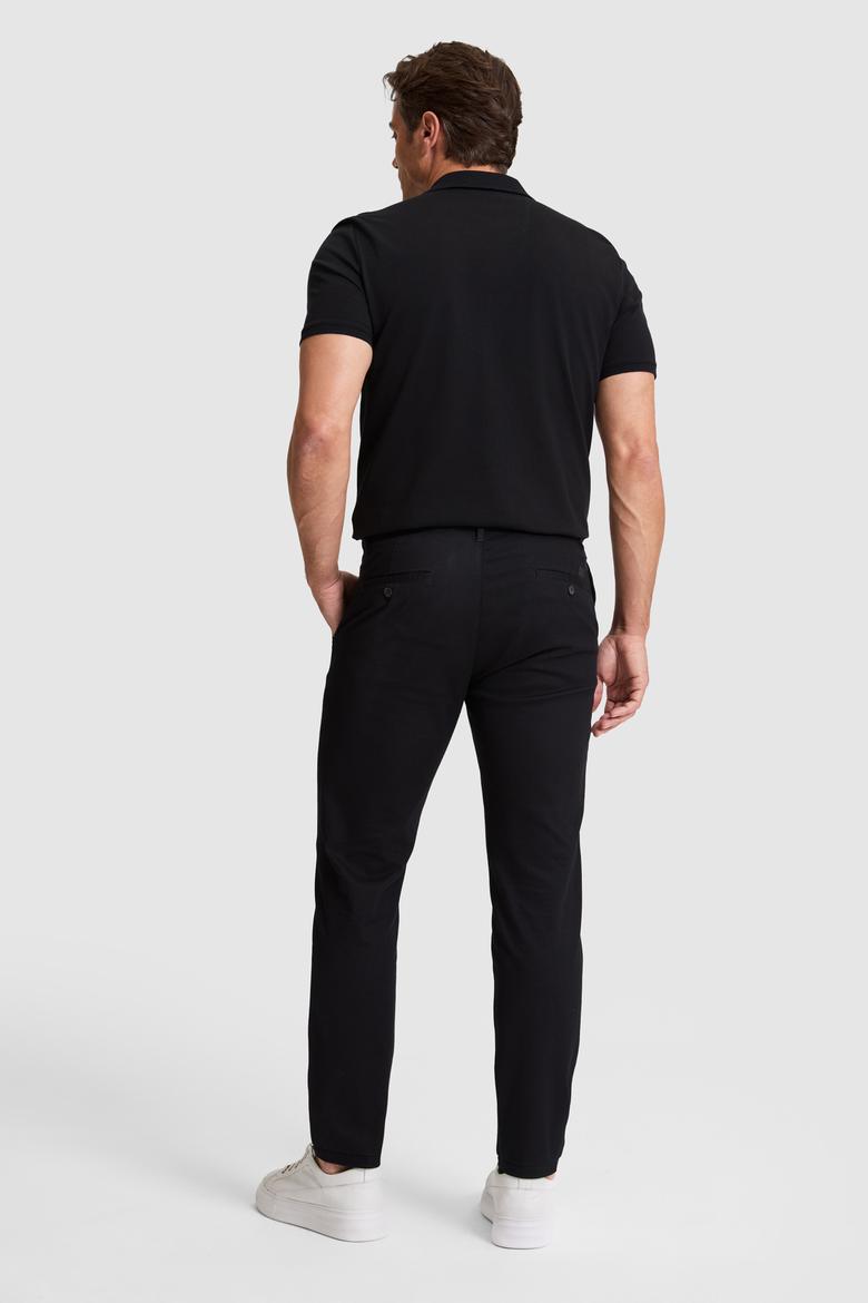 Erkek Siyah Kanvas / Chino Pantolon - 50322310283