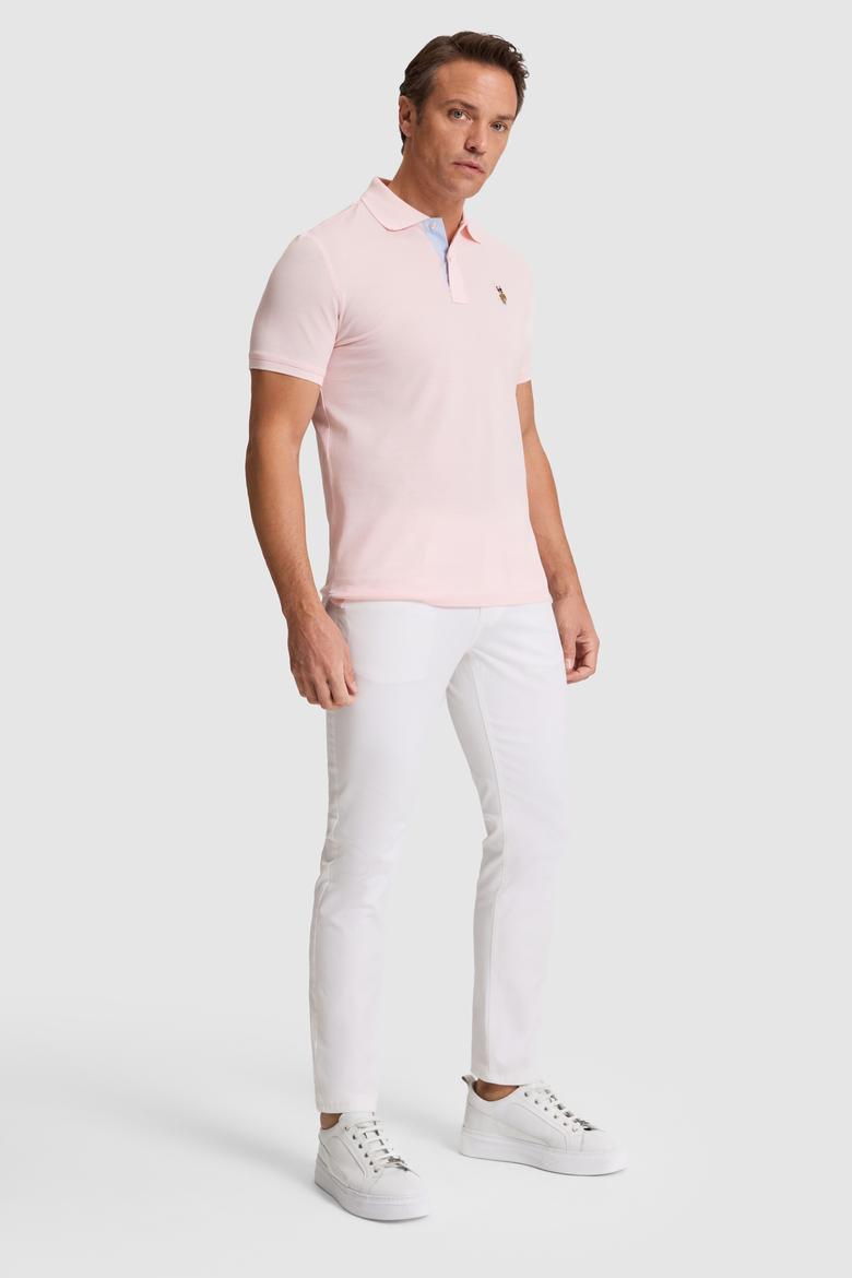 Erkek Beyaz Kanvas / Chino Pantolon - 50322356094