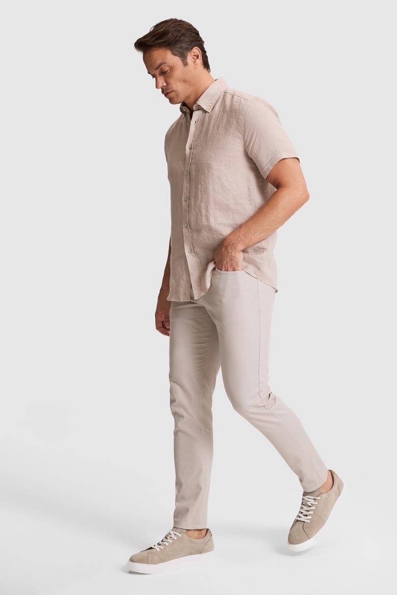 Erkek Taş Kanvas / Chino Pantolon - 50322356339