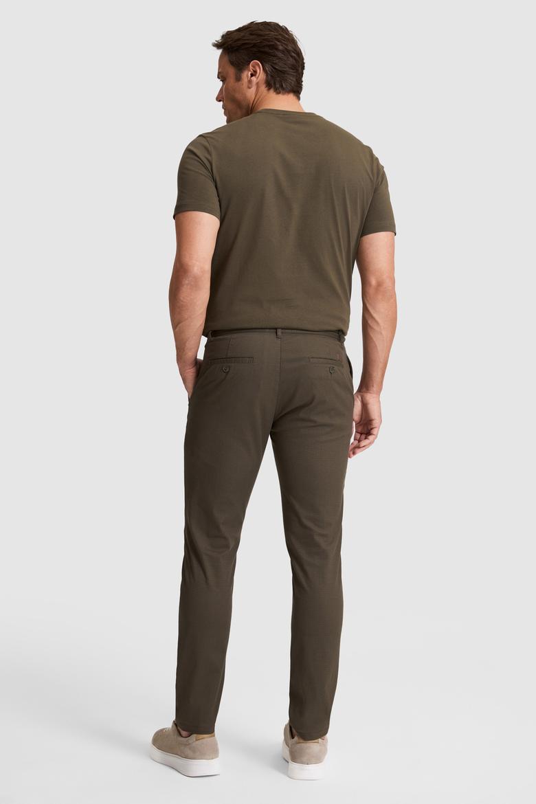 Erkek Koyu Haki Kanvas / Chino Pantolon - 50322310535