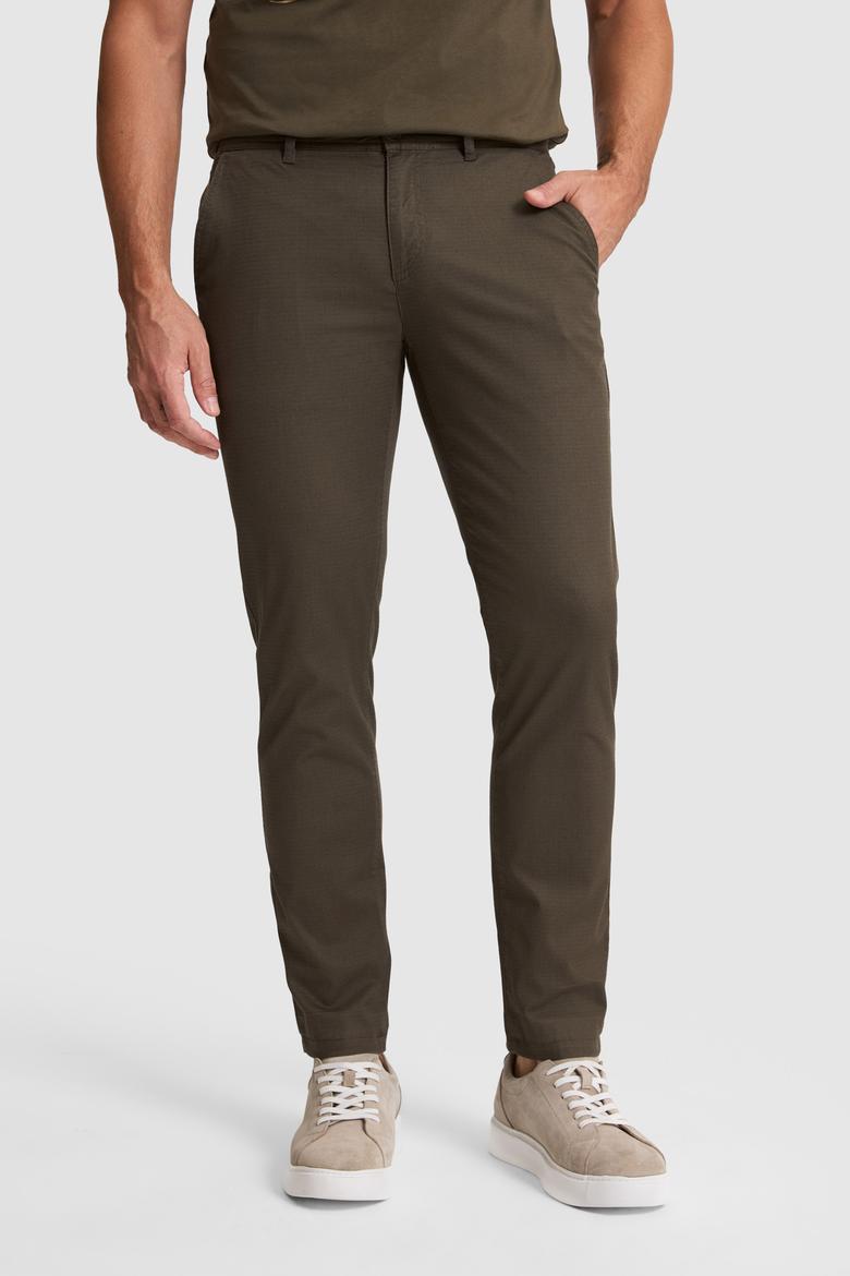 Erkek Koyu Haki Kanvas / Chino Pantolon - 50322310535