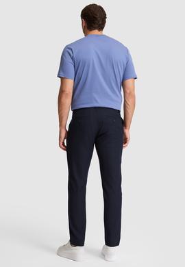 Erkek Lacivert Kanvas Pantolon - 50322342101
