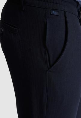 Erkek Lacivert Kanvas Pantolon - 50322342101