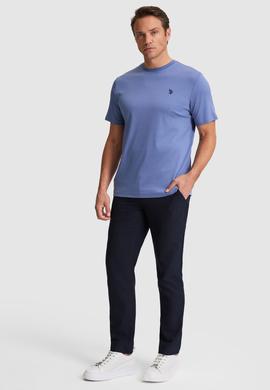 Erkek Lacivert Kanvas Pantolon - 50322342101