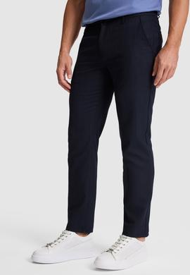 Erkek Lacivert Kanvas Pantolon - 50322342101