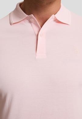 Erkek Açık Pembe Basic Tişört - 50324938037
