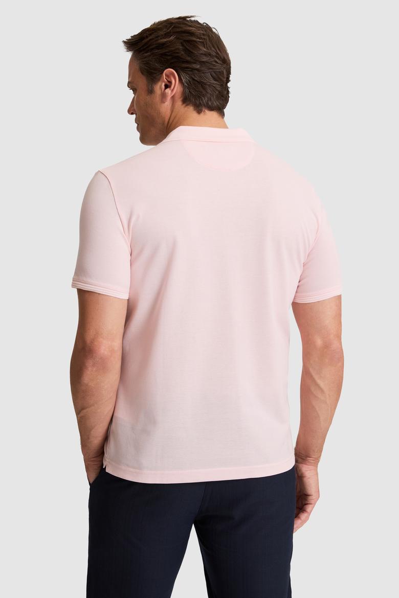 Erkek Açık Pembe Basic Tişört - 50324938037