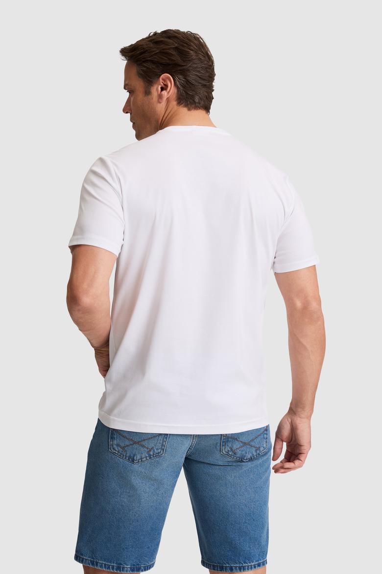 Erkek Beyaz Basic Tişört - 50324943016