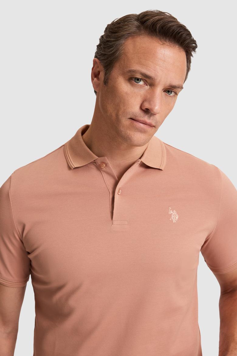 Erkek Pudra Basic Tişört - 50324938146